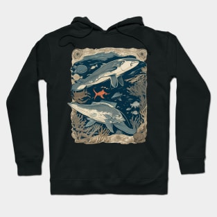 Oceanic Symphony: The Harmony of Marine Life Hoodie